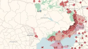 Онлайн-карта бойових дій в Україні: де точаться бої на 08.09.2026